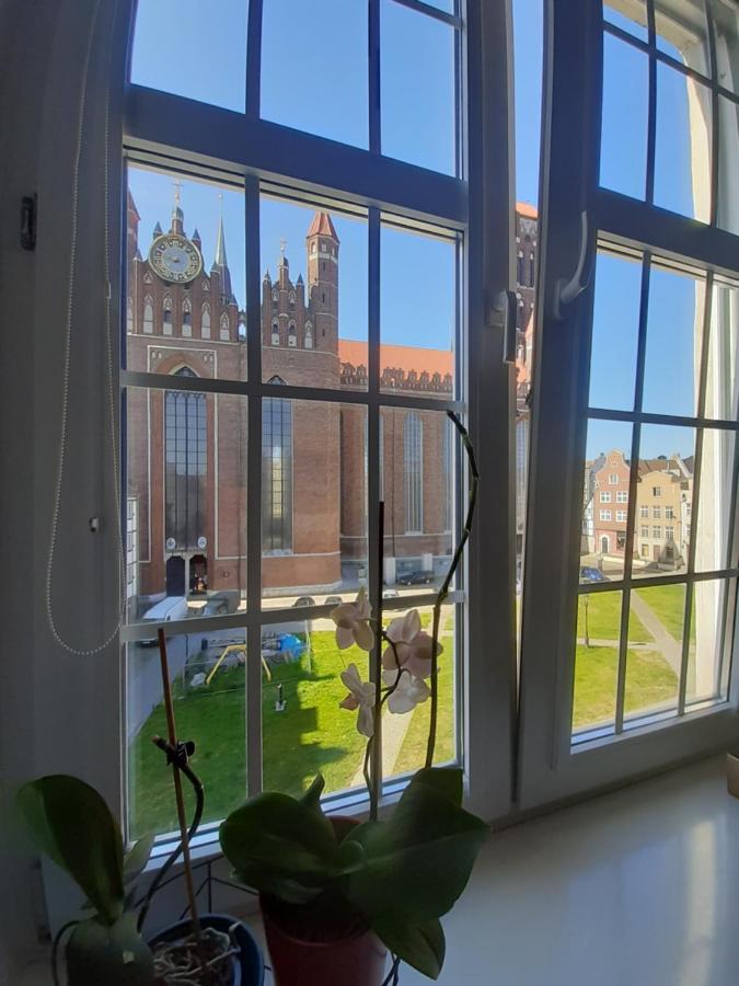 Apartment In Old Town - View Of Mariacki Church Gdańsk Exterior foto